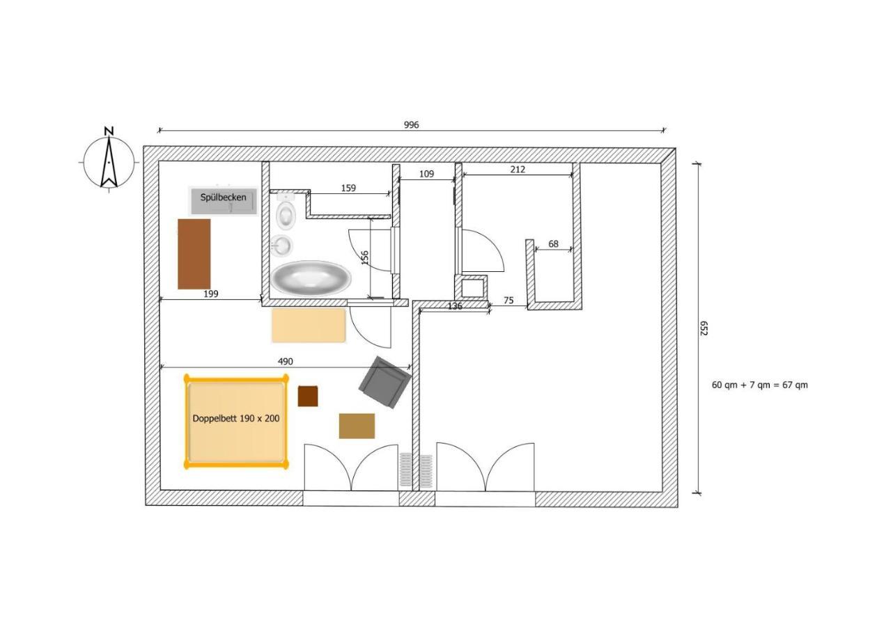Erholung Mit Seesicht, Terrasse Und Garten Apartment *